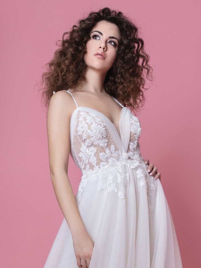 Abito da sposa in Tulle - E008 